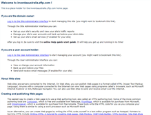 Tablet Screenshot of inventaaustralia.zftp.com